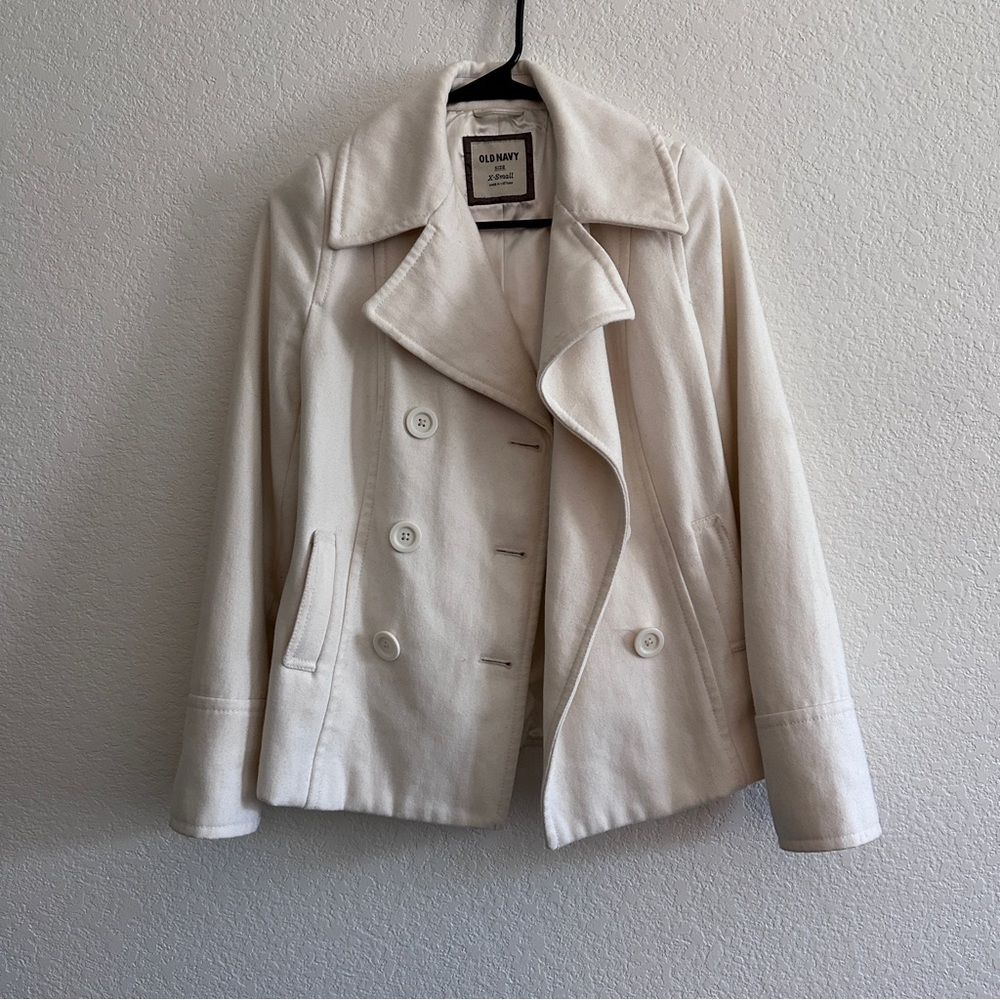 Old Navy Coat - Cream